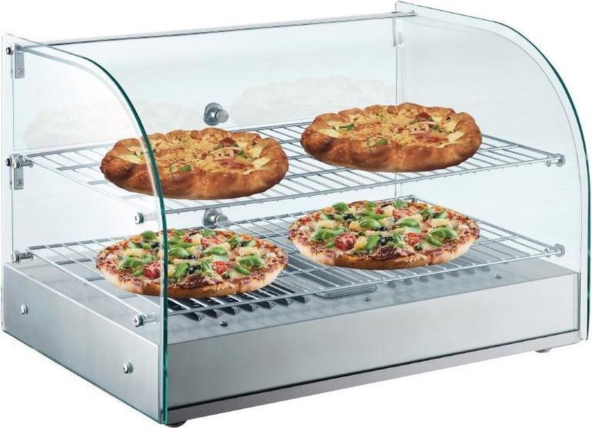 Buffalo warmhoudvitrine | 45 Liter