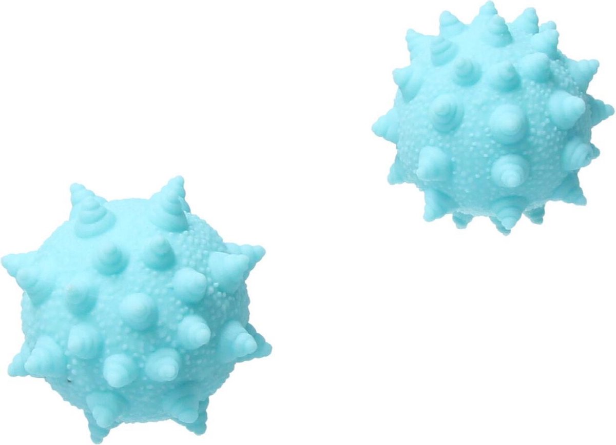 Banzaa Stressbal Anti Virus Pastel Blauw 2 stuks