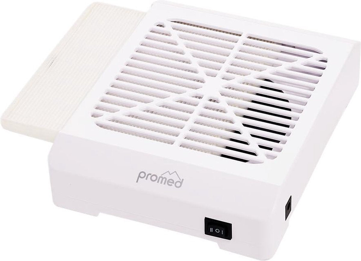 Promed Mini Nailfan - Compacte stofafzuiging voor nagelstyliste