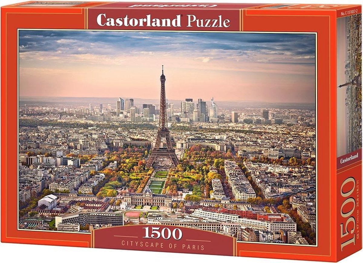 Cityscape of Paris - 1500 stukjes