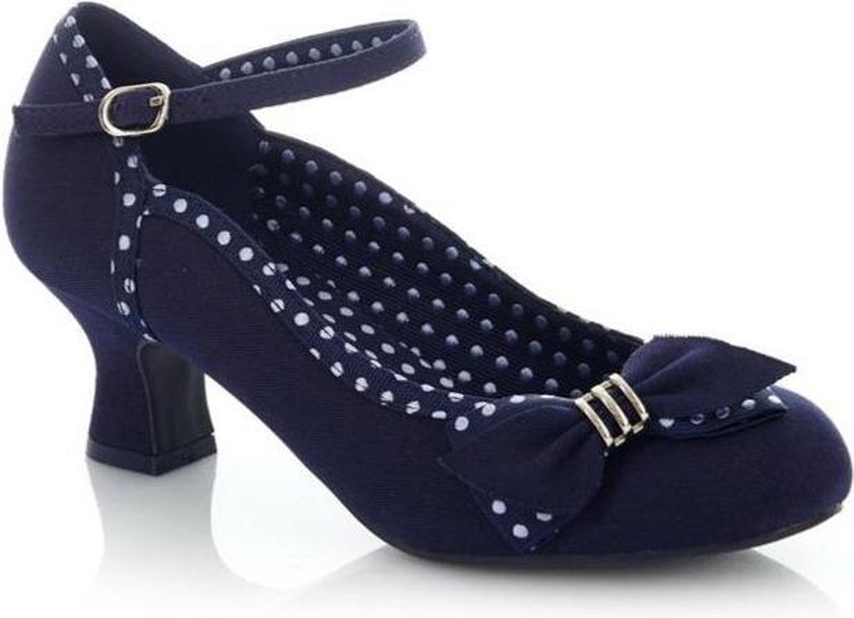 Cordelia Navy in Swing Vintage Jaren 50 Stijl