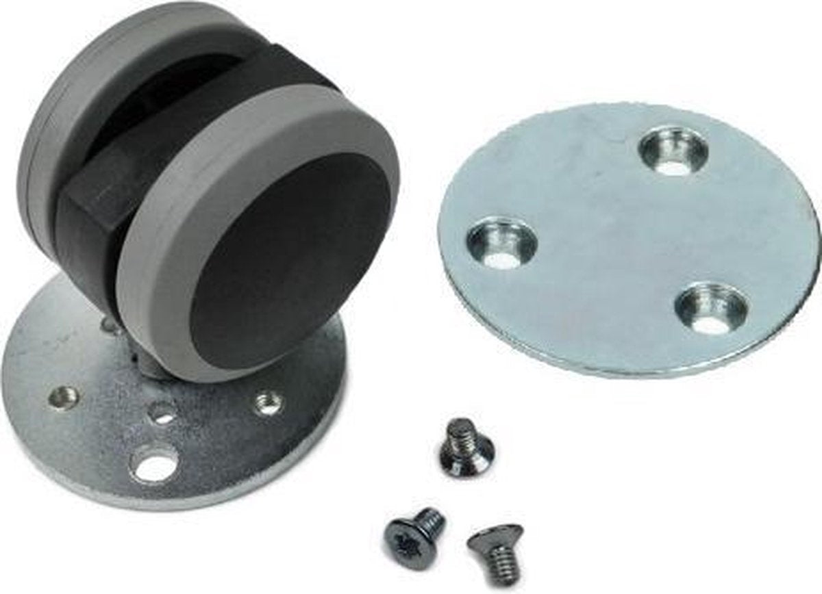 Nilfisk zwenkwiel dubbel King/GD1000 serie (1471040500)