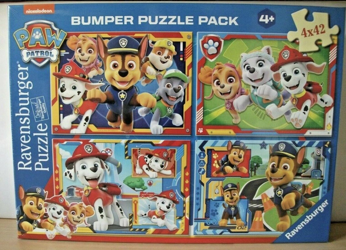 Trefl Puzzel Paw Patrol 4 in 1: 35/48/54/70 stukjes