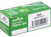 Murata SR416SW-PBWW Button cell 337 Silver oxide 8.3 mAh 1.55 V 2 stuks