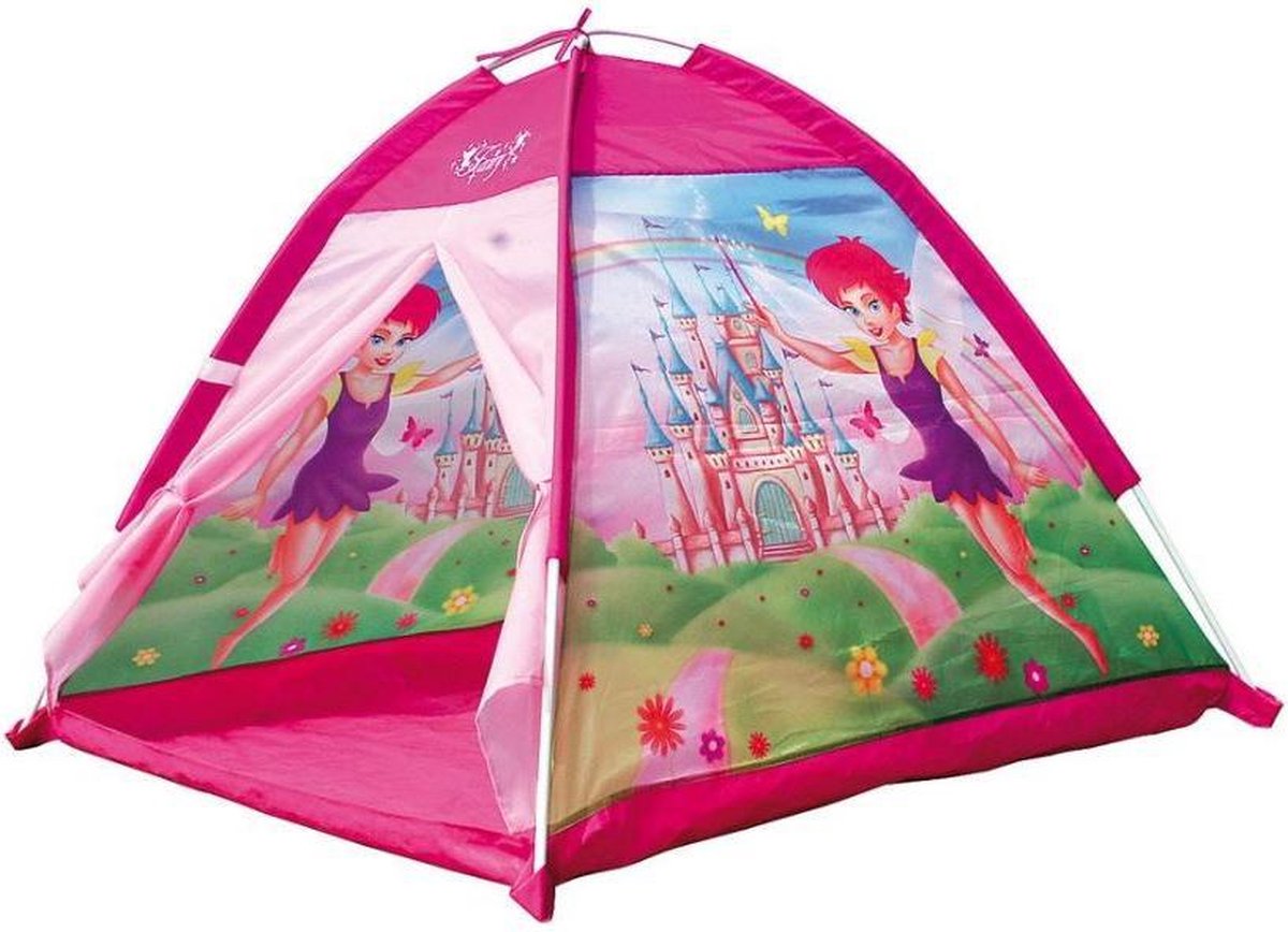 Bino Speeltent Sprookje Meisjes 112 X 94 Cm Polyester Roze