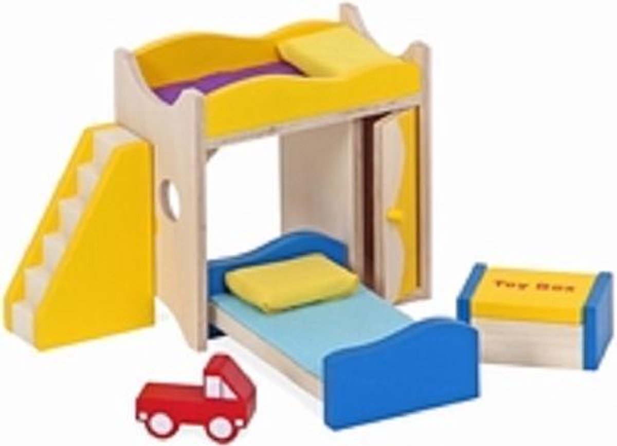 Mentari houten poppenhuis meubeltjes kinderkamer