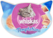 Whiskas snack temptations zalm - 60 gr - 8 stuks