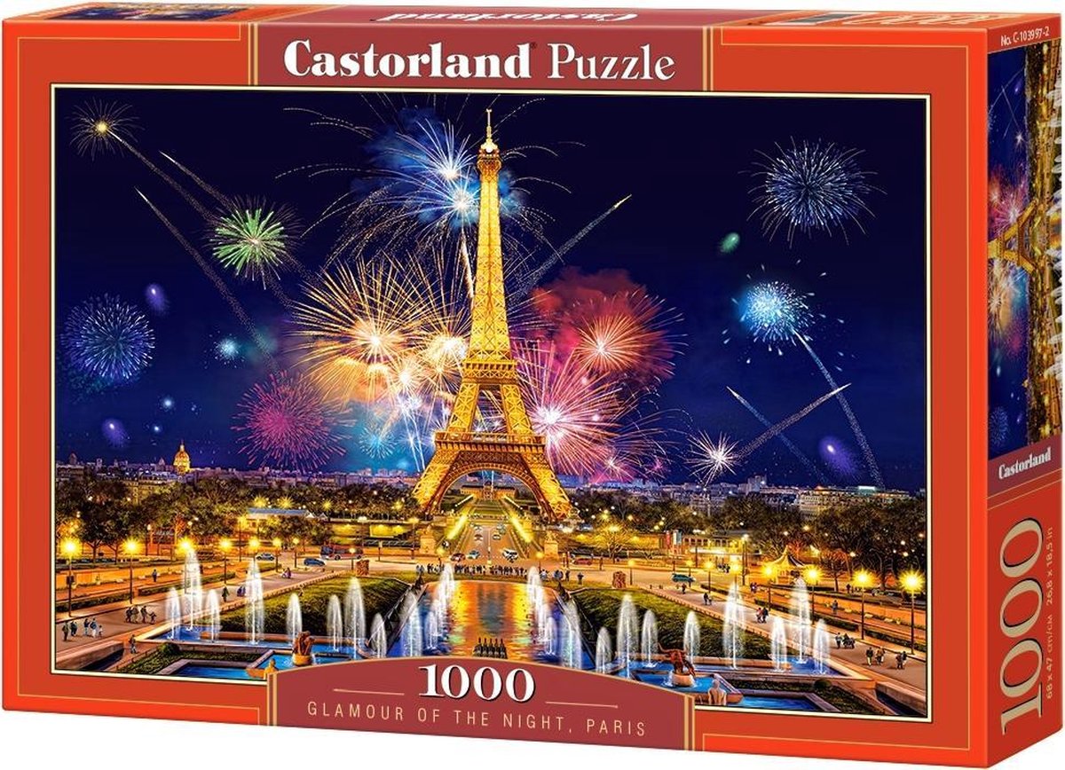 Glamour of the Night Paris - 1000 stukjes