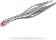 Premax Ring Lock Pincet -Schuin -RVS- 9