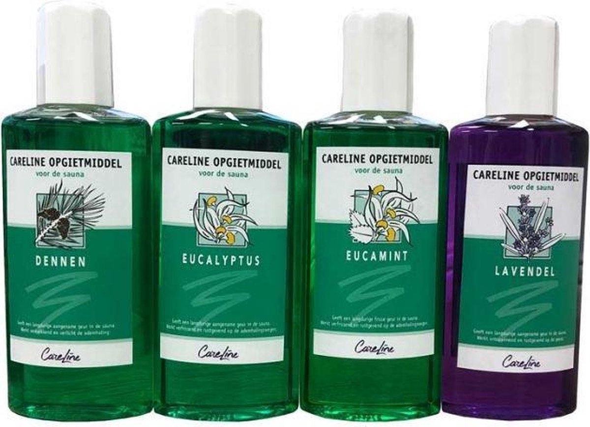 Careline Sauna Opgietmiddelen Cadeauset - 4x 100ml
