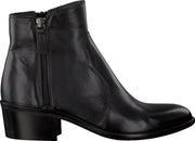 Notre-V 07a-202 Enkellaarsjes - Enkelboots - Dames - Zwart - Maat 38