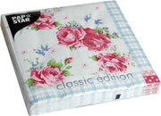 Pap Star Servetten - English Rose - 33 x 33