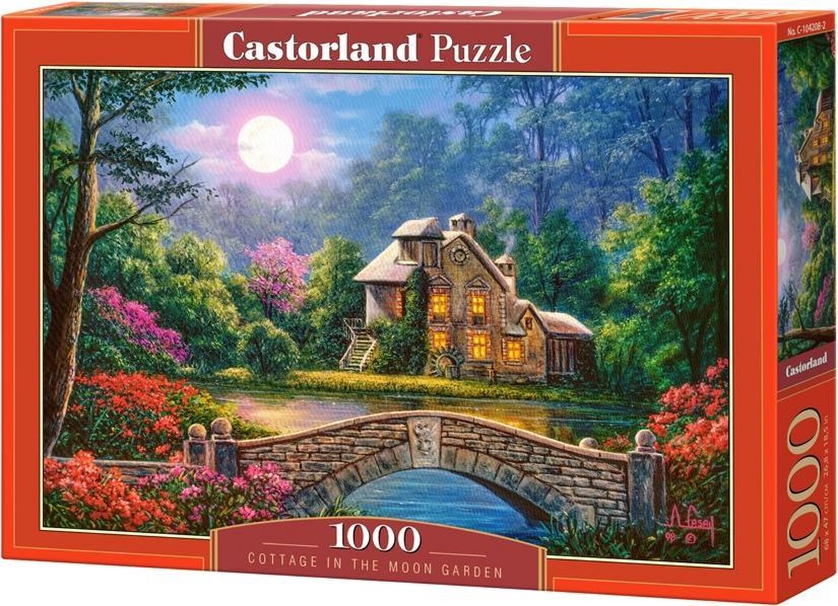 Cottage in the Moon Garden - 1000 stukjes