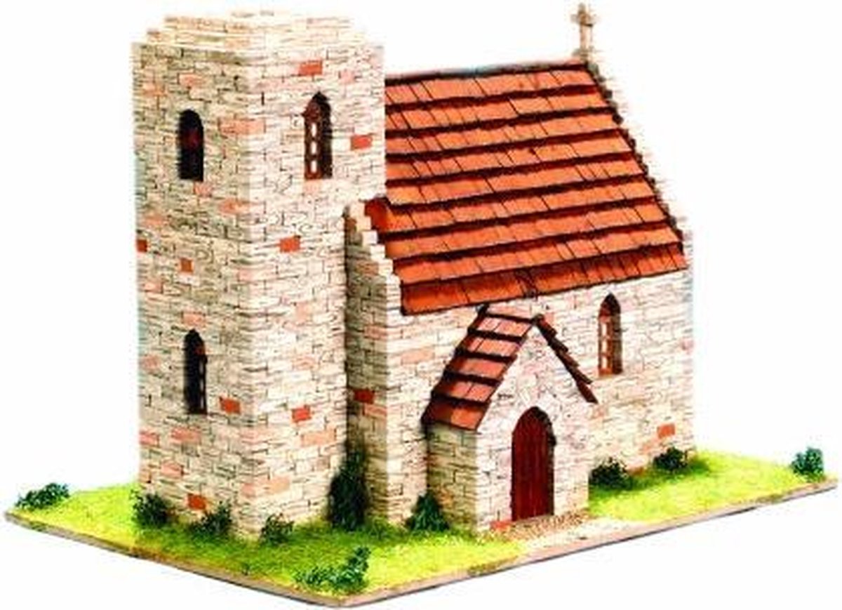 Bouwpakket Traditioneel Engels Kerkje- Steen