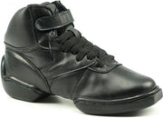 Papillon Zwarte Danssneaker PA1500 - Hoge Sportschoen - Splitzool - Leer - Maat 38