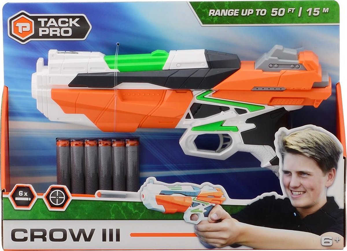 Tack Pro® Crow III met 6 darts