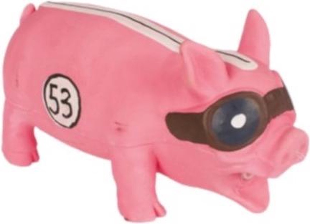 M-pets Piepspeelgoed Gilmore Pig 20 X 8 X 10 Cm Latex Roze