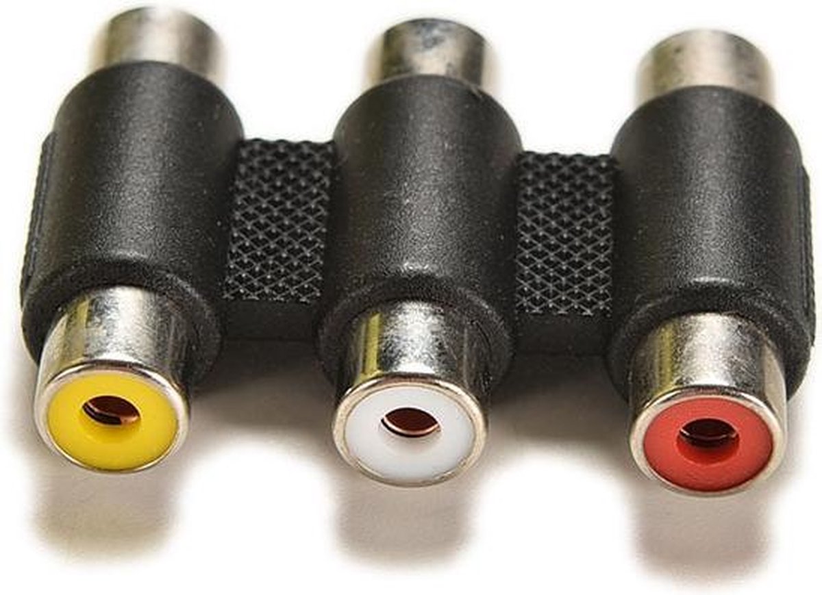 Profile Adapter 3 RCA V > 3 RCA V (tulp female)