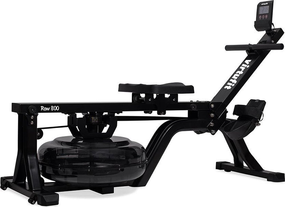 VirtuFit Row 800 Roeitrainer - Water Resistance - Inklapbaar - Zwart