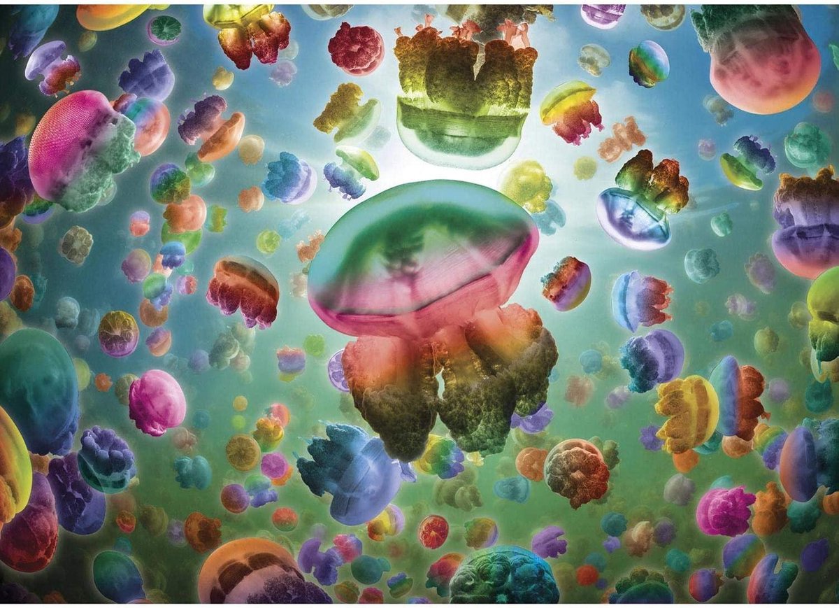 Gibsons puzzel Jellyfish - 1000 stukjes