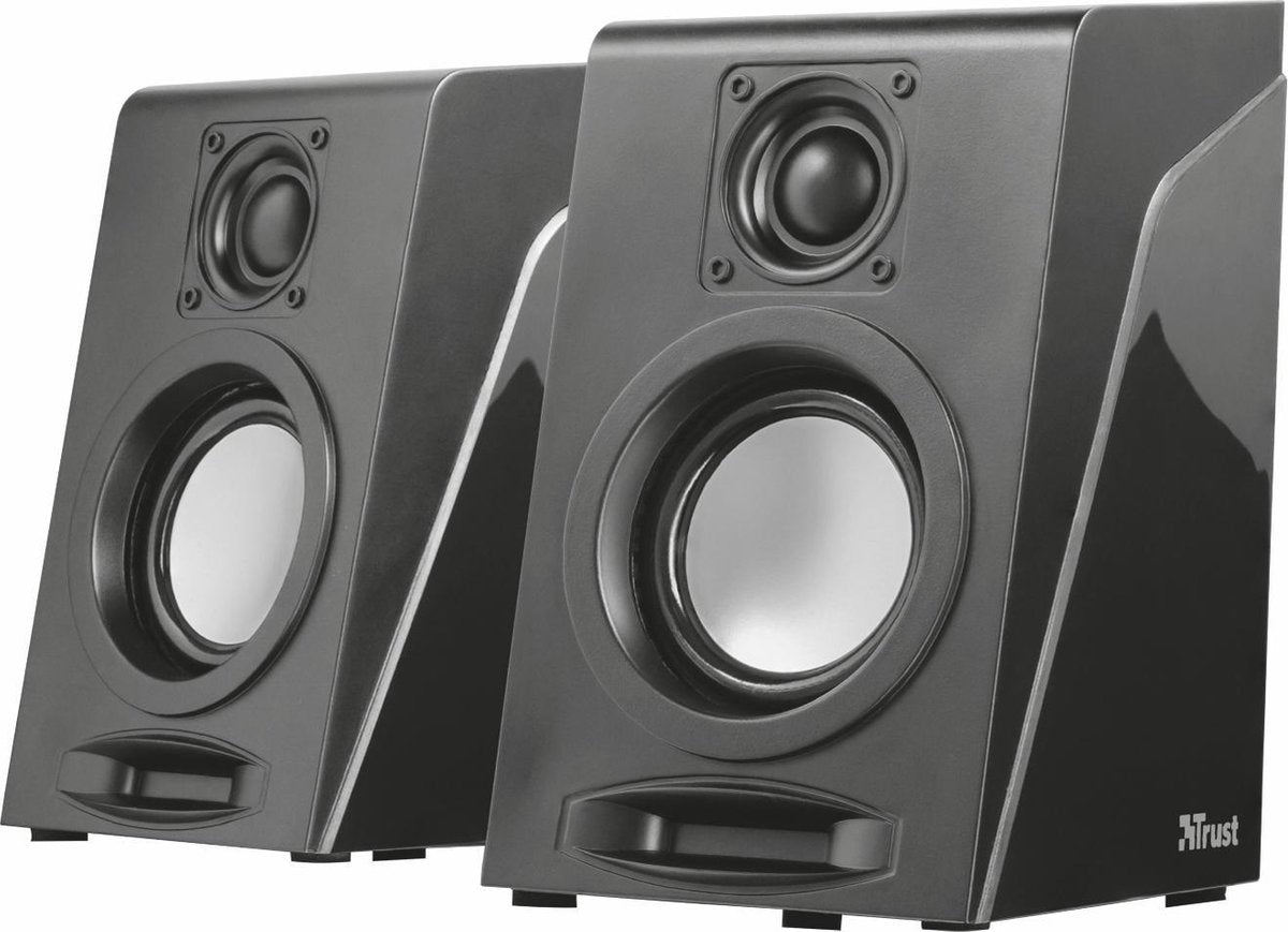 Trust 21676 luidspreker 5 W Zwart Bedraad