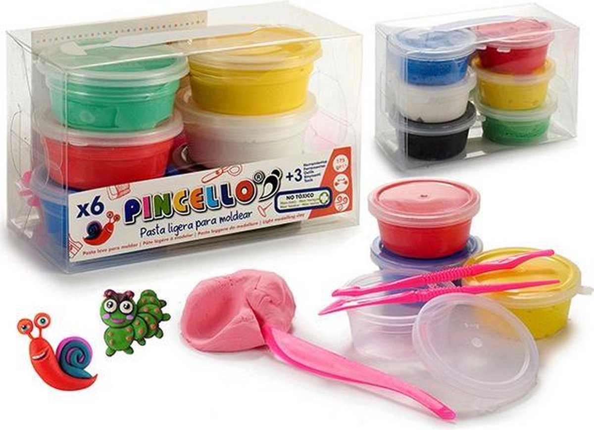 Plasticine Spel (6 Onderdelen)