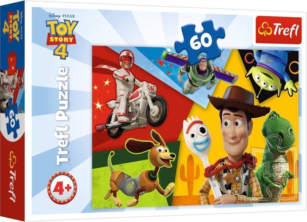Puzzel Toy Story 4 : 60 stukjes