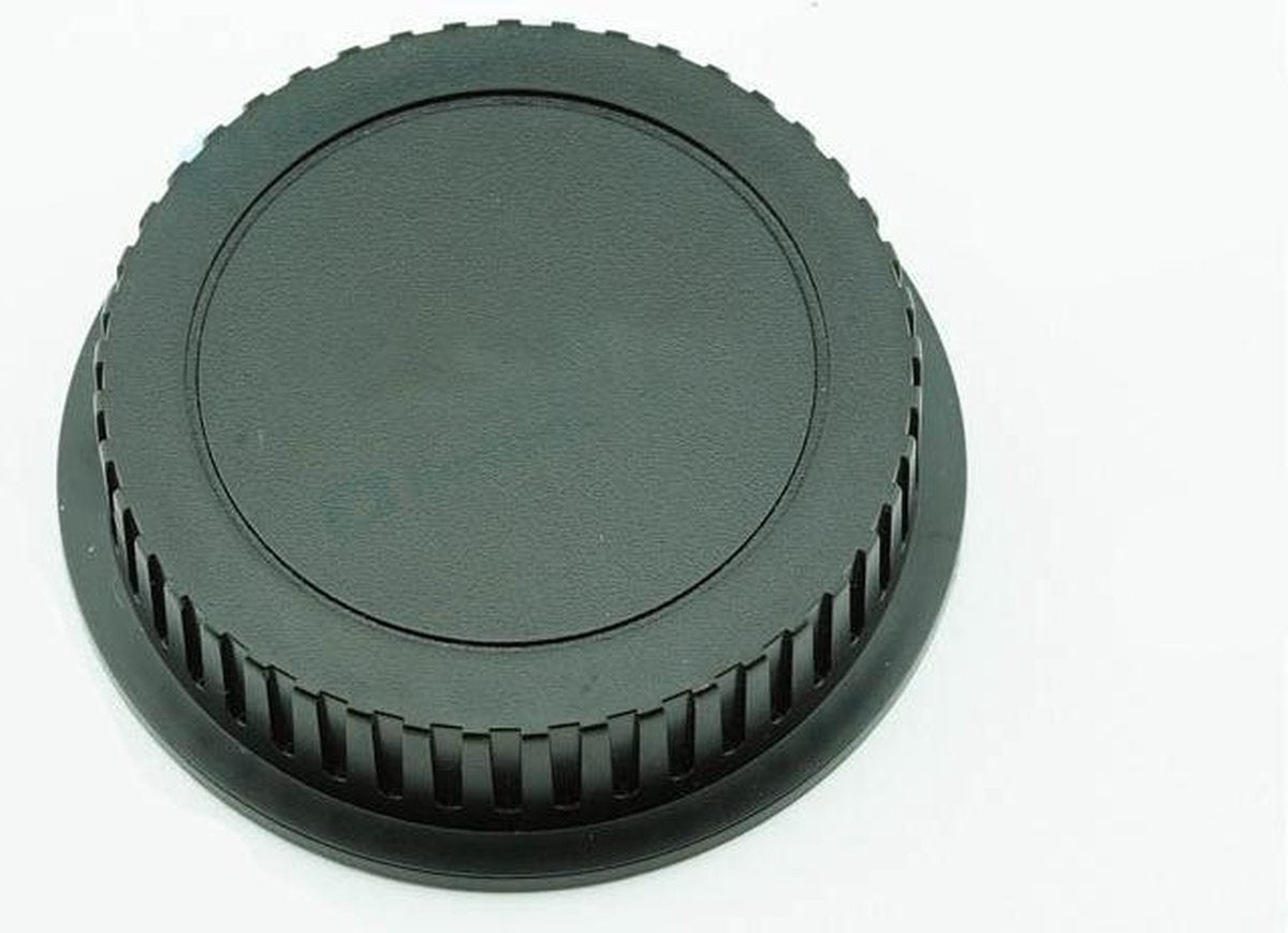 Achterdop achter lensdop: Canon EF EOS mount objectieven