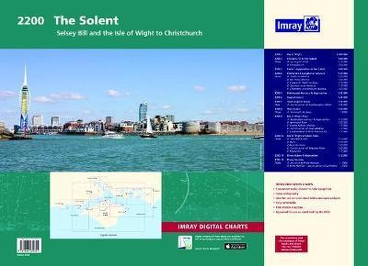 Imray Chart Atlas 2200 The Solent