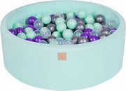 Ronde Ballenbak set incl 200 ballen 90x30cm - Mint: Mint