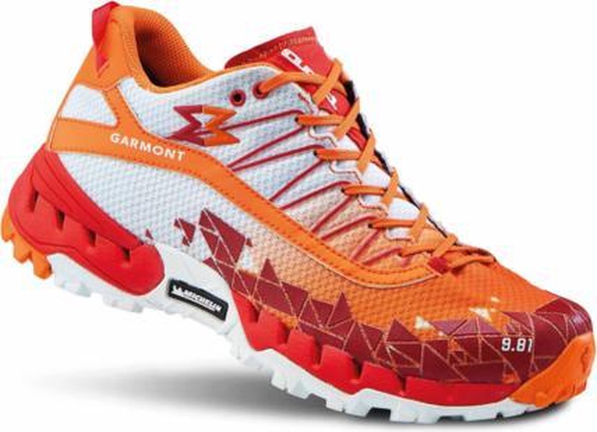 Garmont hardloopschoenen 9.81 Air G S GTX - Wit - Oranje - 44