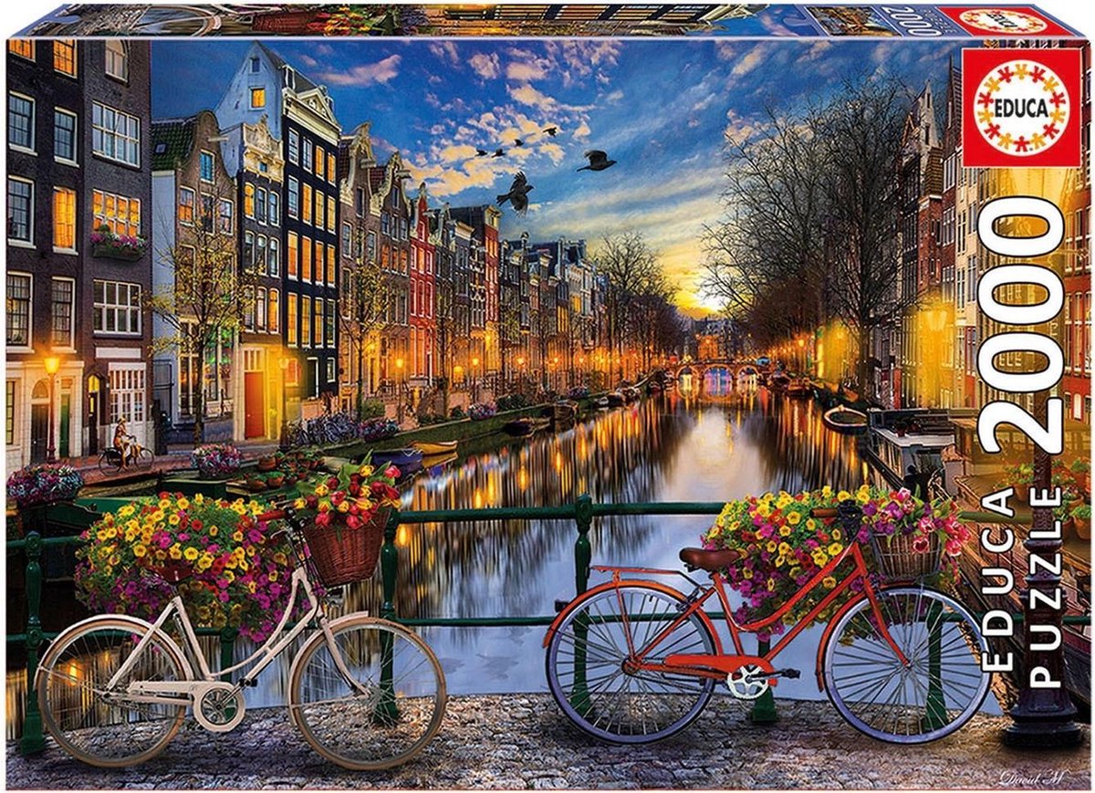 Educa - Puzzle 2000 - Amsterdam ( 017127)