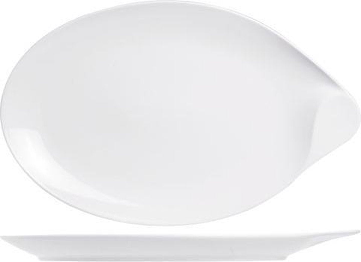 Exquisite Wit Dinerbord - Plat - 40x25