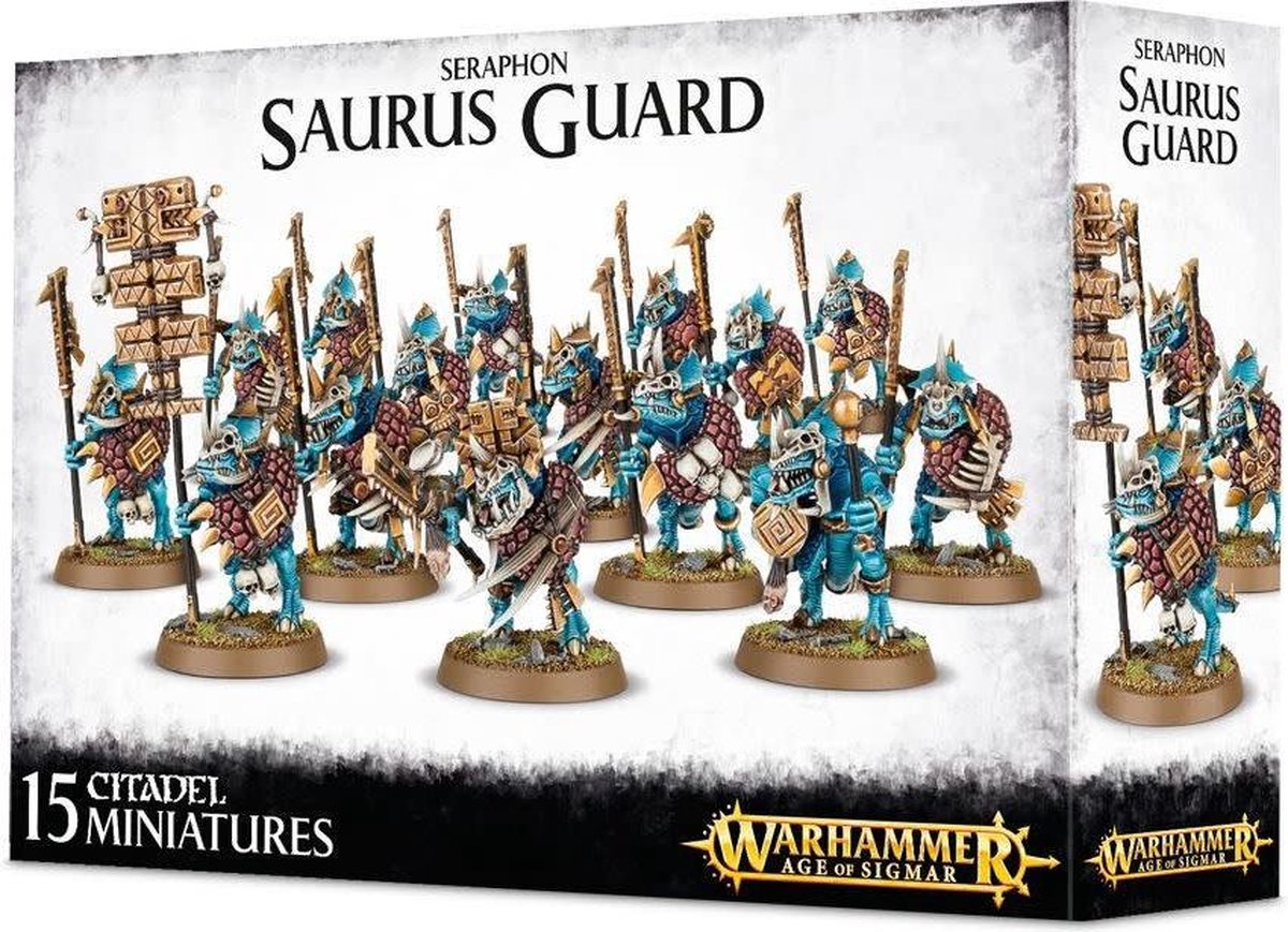 Age of Sigmar Seraphon: Saurus Guard