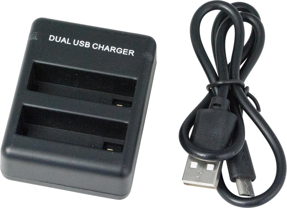 SportsCam Dual Charger (Lader) + kabel voor Hero4