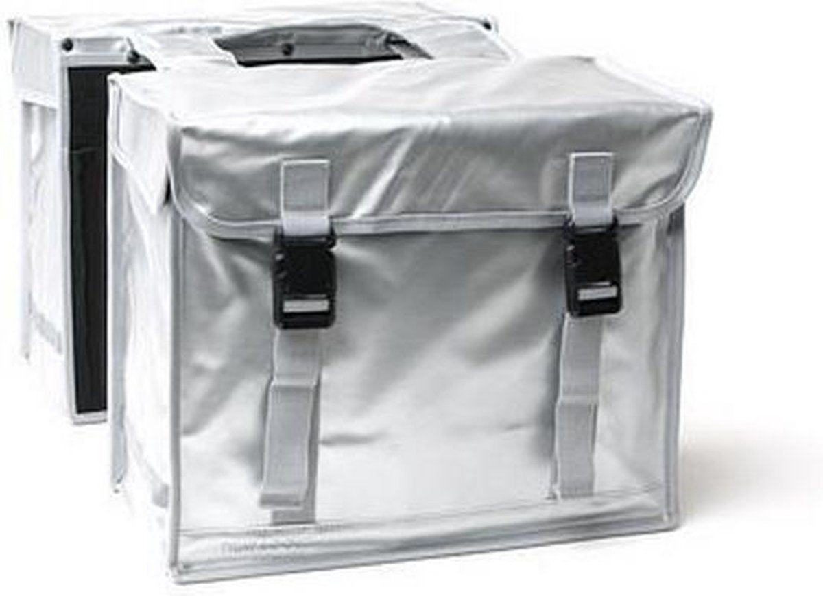 dubbele fietstas Cameo bisonyl 46L zwart (170.501)