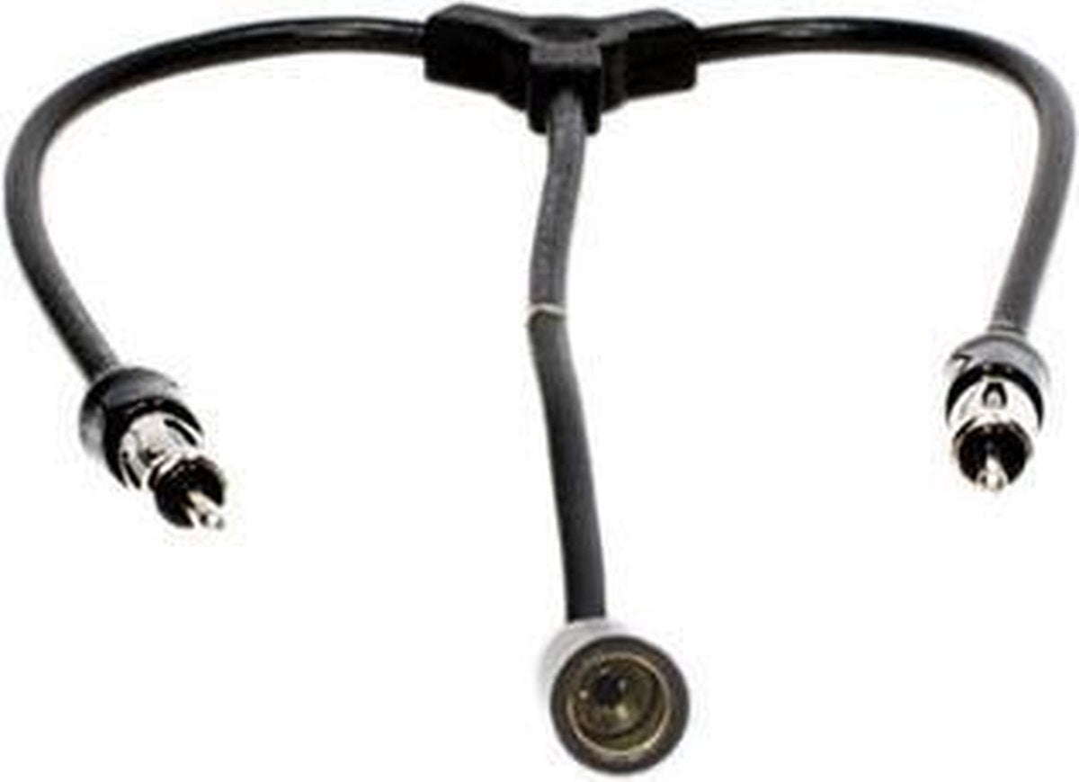 adapterkabel 20 cm  Y Splitter 2 x DIN M - DIN F 1 x