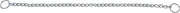 Slipketting 60 cm - Zilver - 60 cm x 2.5 mm