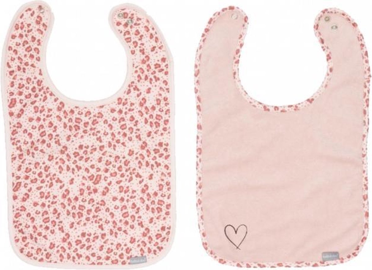 Bebe-Jou Leopard Slab 2 Stuks Pink