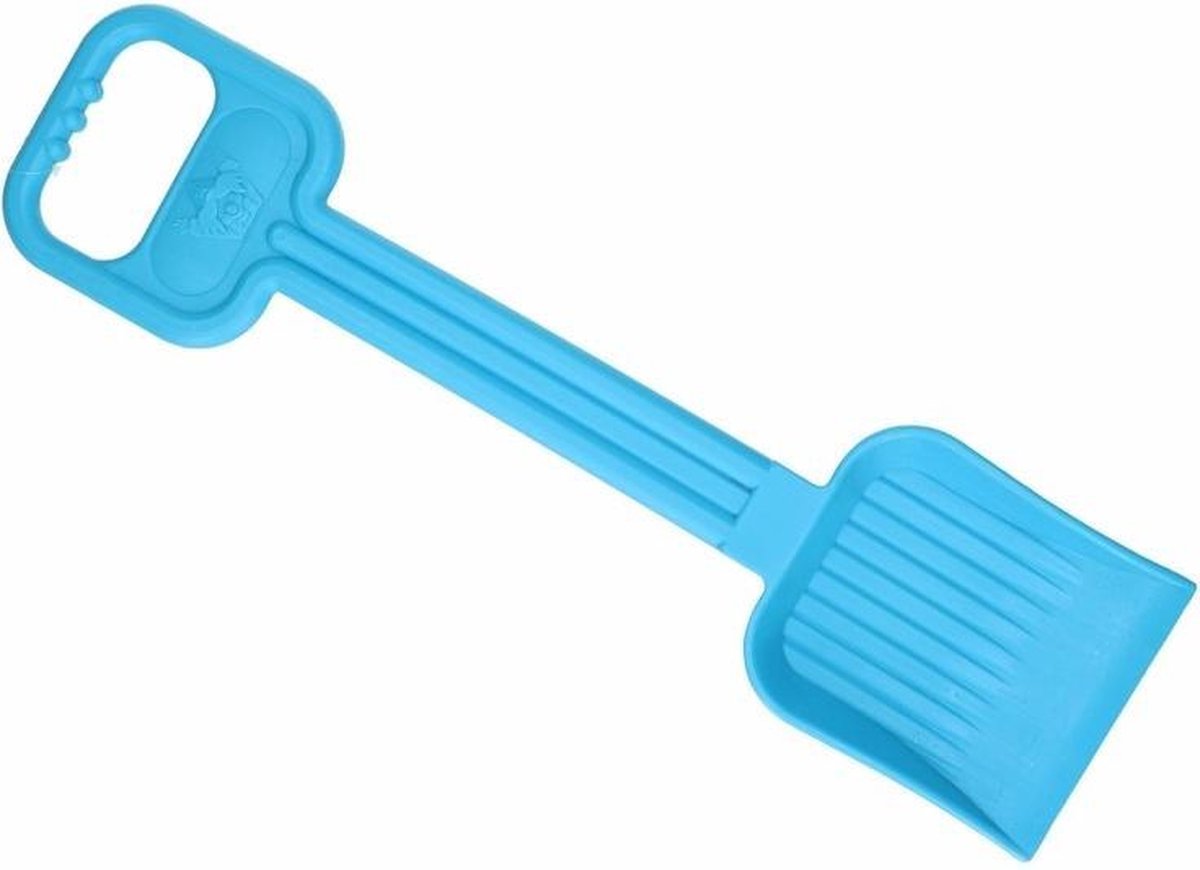 Zand/strand schep 54 cm blauw