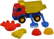 Polesie Strandset Met Kiepwagen 7-delig Blauw/geel/rood