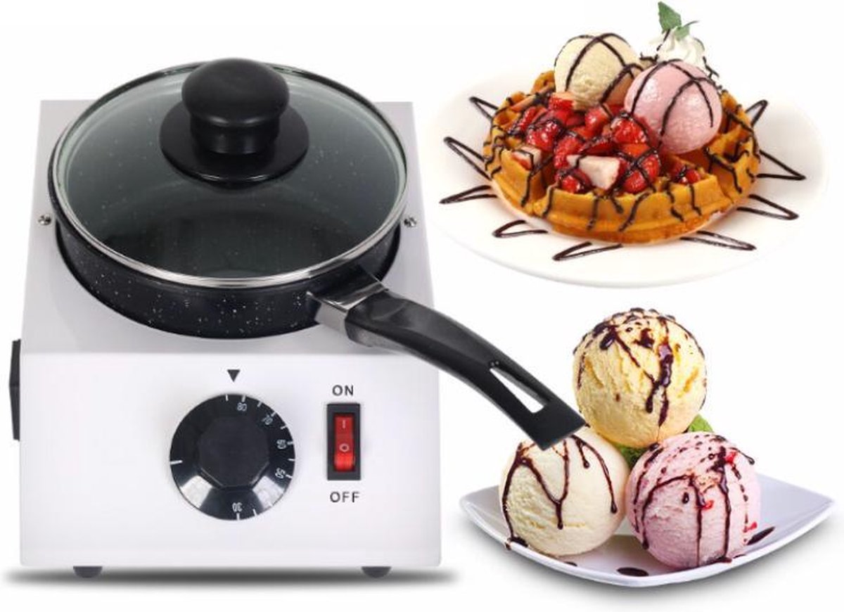 Dexters® Chocolade Fondue | Smeltplan | Chocolade Smelten | Elektrisch | 40 W