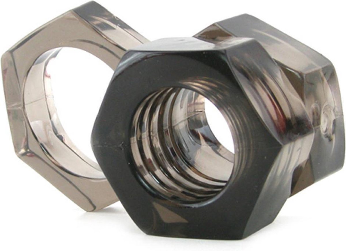 CalExotics cockring Screw Me - The Big Socket Ring