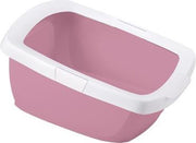 Imac kattenbak funny junior roze / wit - 57x43x28