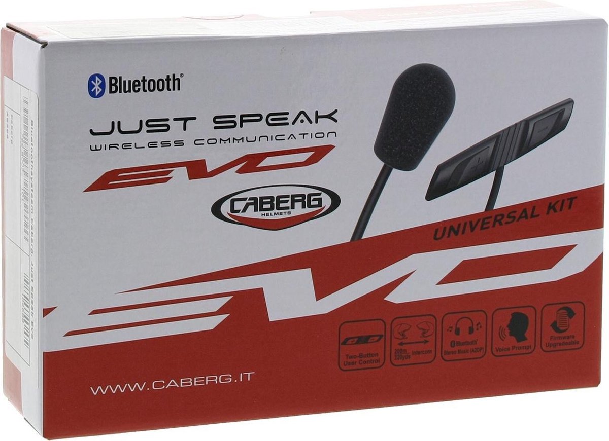Caberg Just Speak Evo Bluetooth communicatie systeem
