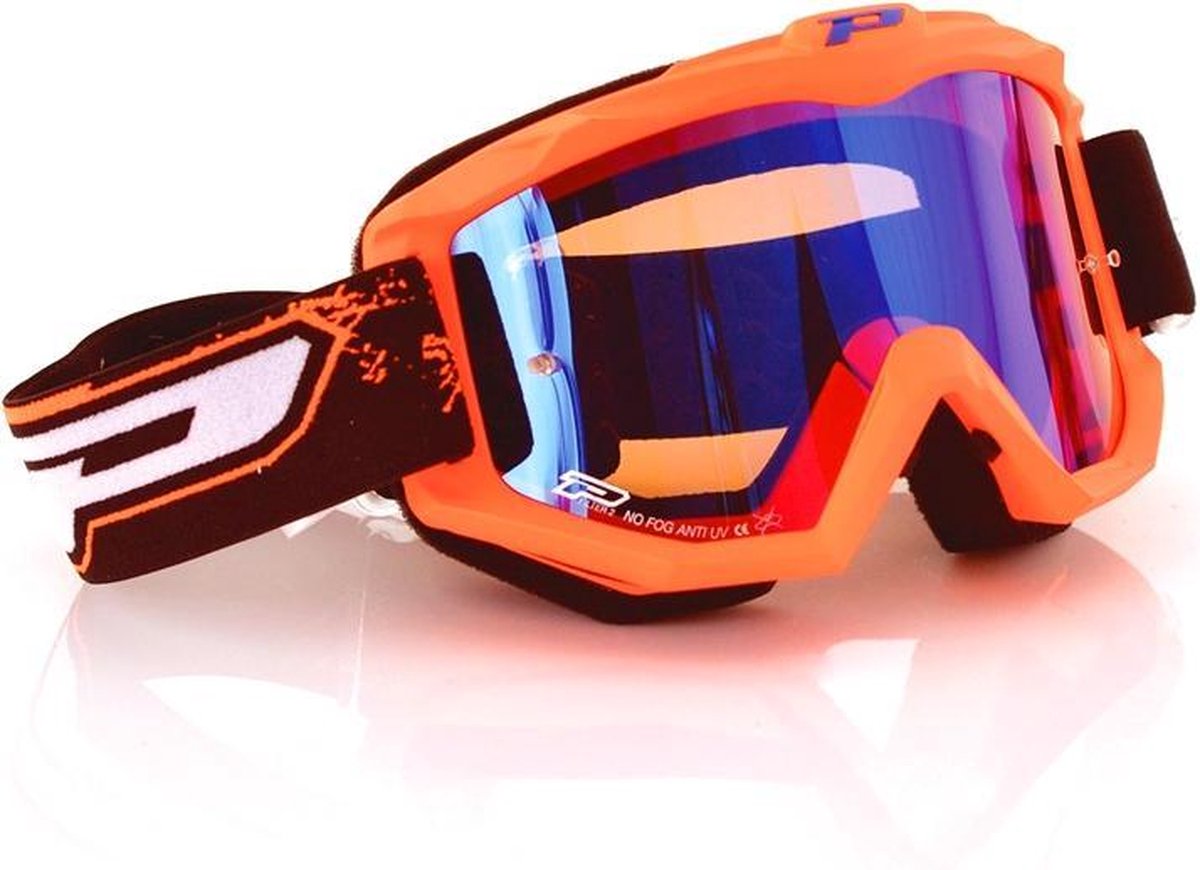 Progrip Crossbril 3204 Fluo Orange/Mirror Orange
