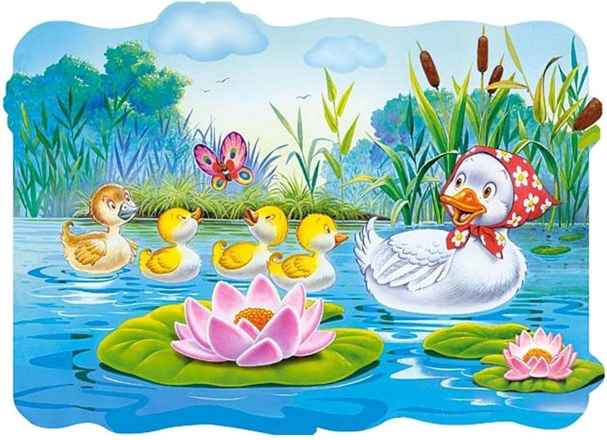 Ugly Ducling - Legpuzzel - 26 Stukjes