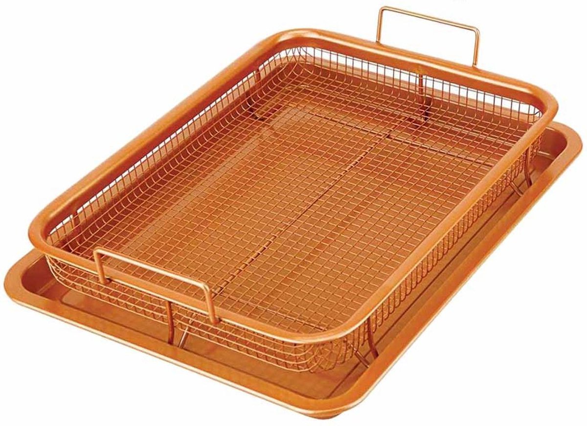 Bakplaat - Oven - Met Grillmand - 24