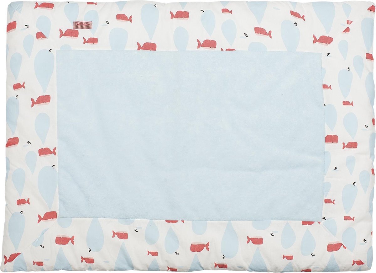 Pericles Speelkleed Oceaan 93 X 72 Cm Wit/blauw/rood