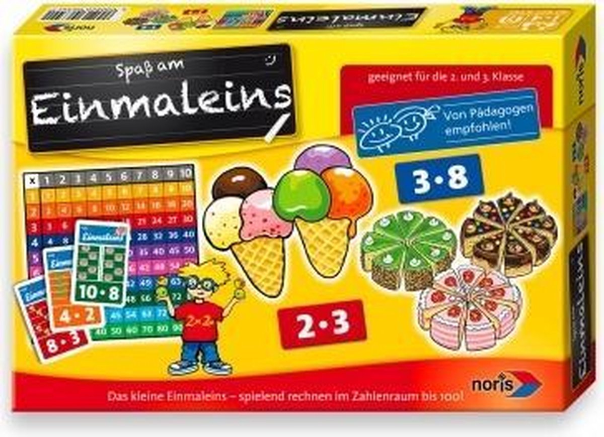 Noris 606076342 Kinderen Educatief spel bordspel